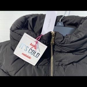 Calvin Klein Women’s Black Puffer Vest NWT